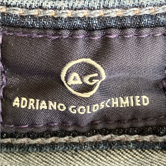 AG Adriano Goldschmied The Middi mid rise leggings dark wash 28 regular - Picture 5 of 7